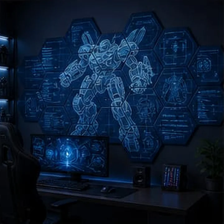 Mecha wall panel concept